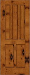 Raised  Panel   Chatsworth  Knotty Alder  Doors